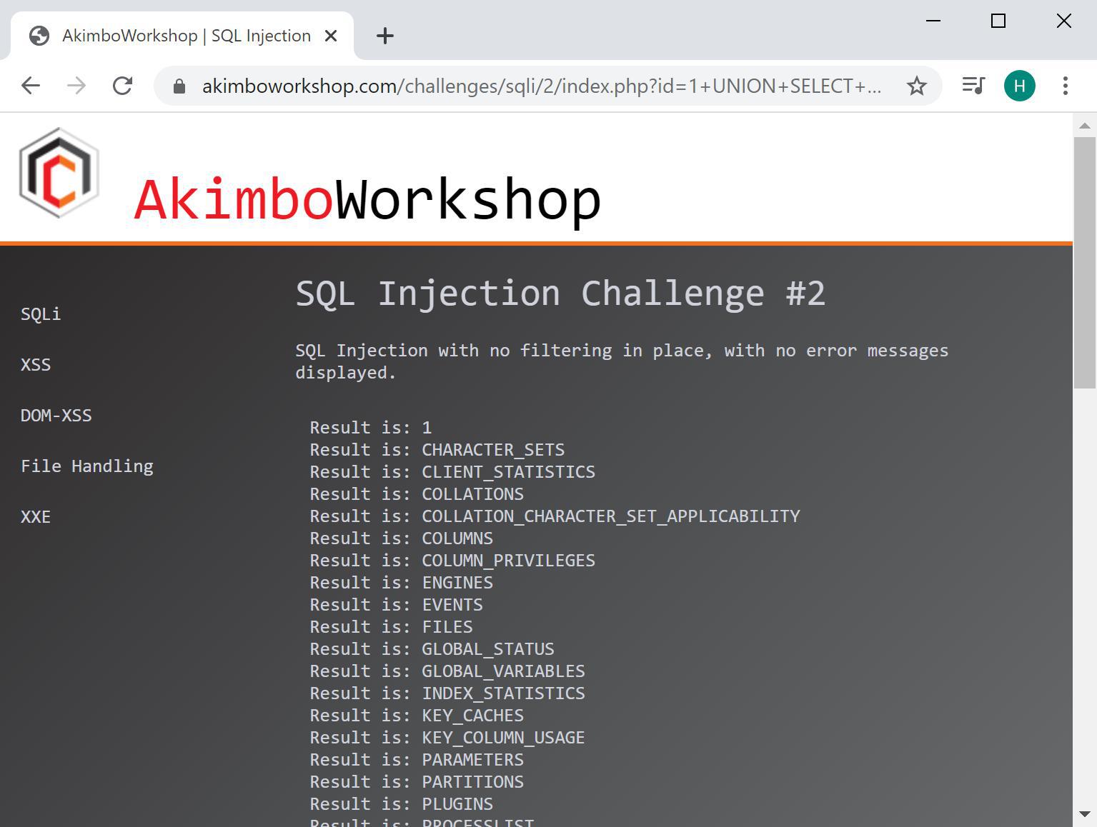 SQL Injection Exploitation: Union-Based - Akimbo Core